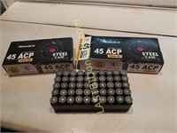 100 Rounds of Monarch 45 ACP 230 gr Ammo