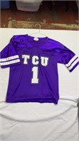 Vintage TCU Horned Frogs youth Medium Jersey