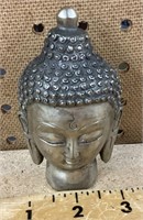 4" Brass Buddha head