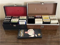 Various 8 track tapes