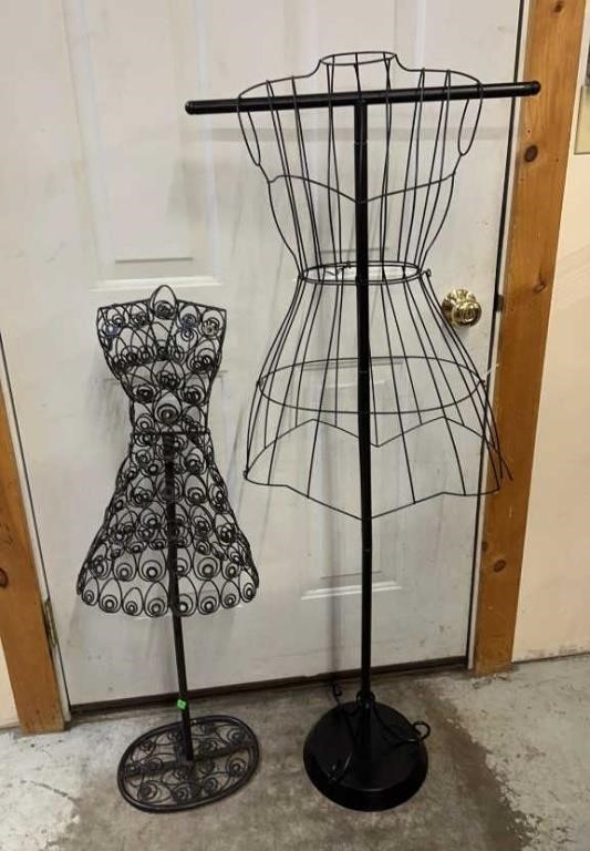 2) Metal Dress Forms