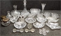 Cut, Pressed Glass, Crystal Bowls & More