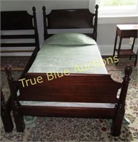 Twin Bed with Free Mattress, Blanket & Pillow