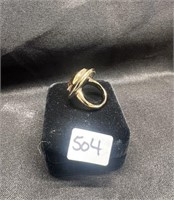 14K Gold Smoky Quartz Ring