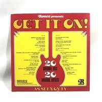 Ronco Comp Vinyl Record - Get It On