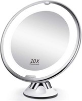 BEAUTURAL 10X Magnifying LED Lighted Makeup