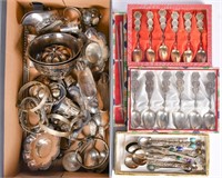 Group of Assorted Silver Wares & Accessories