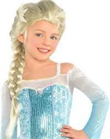 Kids Elsa Wig With Wig Cap