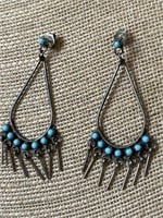 Sterling Silver & Turquoise Southwest Style