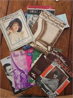 Antique Sheet Music With Printed Covers