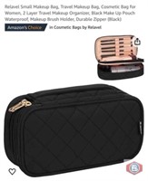 New 85 pcs; Relavel Small Makeup Bag, Travel