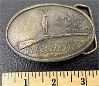 Remington Brass Buckle See Photos for Details