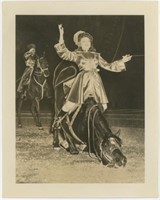 8x10 woman on bowing horse