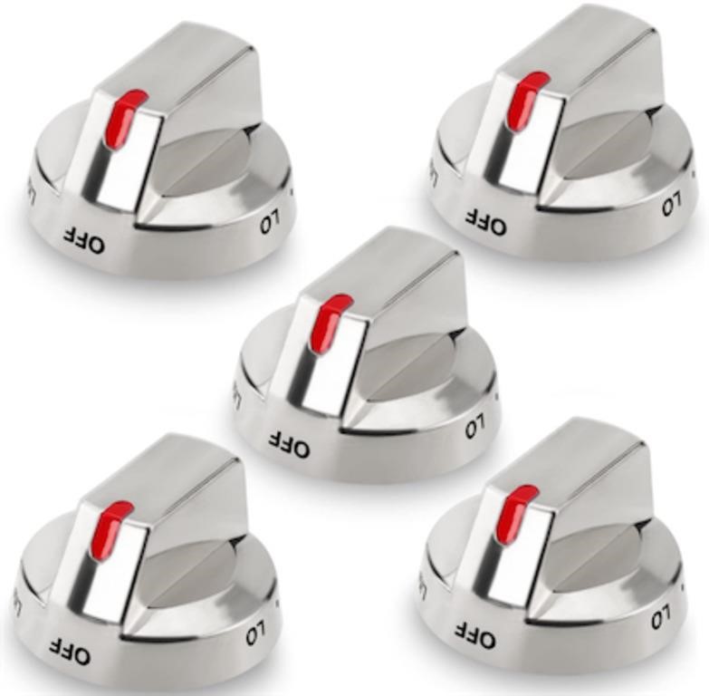 $25 Upgraded DG64-00473A Stove Knobs, 5 Pack