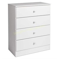 Prepac Astrid 4-Drawer Dresser White $145 R