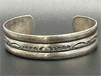 Sterling Silver Cuff Bracelet Total Wt. 18.4g