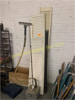 Plastic & Wood Shutters & Steamer