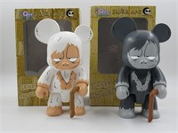 Elder Ape QEE Collection Vinyl Figure Grey+White