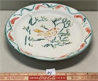 INTERESTING SIGNED HAND PAINTED PLATE