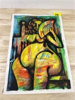 Signed Art of a Woman