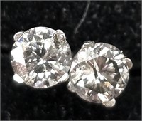 $1415 14K  0.46G Diamonds(0.38Ct) Earrings