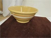 Large Yellow Ware Batter bowl 14" Diameter