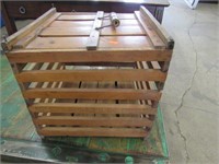 Humpty Dumpty Wood Egg Crate made Owosso