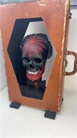 Halloween Deco Repurposed Vintage Suitcase 21x13”