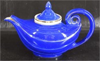 Hall Aladdin Cobalt Teapot W/insert 6 Cups
