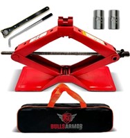 BullsArmor Scissor Jack Kit - 2 Ton (4,400 lbs) -