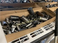 ASSORTED LOT OF LARGE SOCKETS