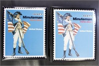 US Stamps 1923-1995 in two Scott Minuteman albums,