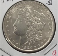 1921 MORGAN SILVER DOLLAR (90% SILVER)