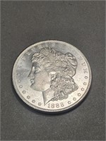 1888- O Morgan Silver Dollar UNCIRCULATED