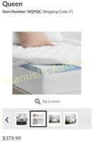 SEALY GEL MEMORY FOAM TOPPER QUEEN (STOCK PHOTO)