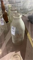 I.X.L. creamery milk bottle