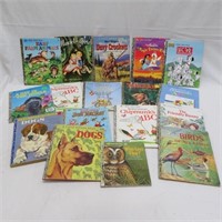 Little Golden Books - Disney & Others - 17 Items