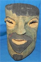 Vintage Handmade Wooden Tribal Mask