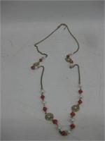 Gold-Tone & Bead Fashion Necklace