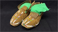 Sioux Beaded Moccasins 1930s