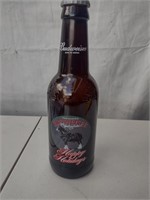 Budweiser Glass Collectible  Beer Bottle 15" Lot 3