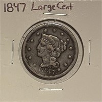 US 1847 Large Cent