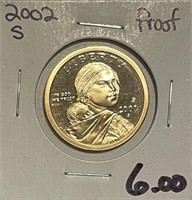 US 2002S PROOF Sacagawea $1