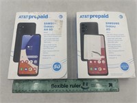 Lot of 2- AT&T Pre Paid Samsung Galaxy A13 & A14