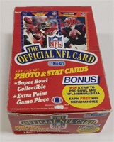 1989 Prob Set Football Card 36 Pack Hobby Box