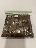 (500) Wheat Pennies