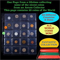 20 Great Coins of the World, hand selected, many t