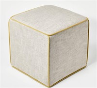 Lynwood Square Upholstered Cube Ottoman
Mustard