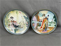 Pair of Imperial Jingdezhen Porcelain Plates