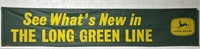 John Deere 1960s The Long Green Line Banner